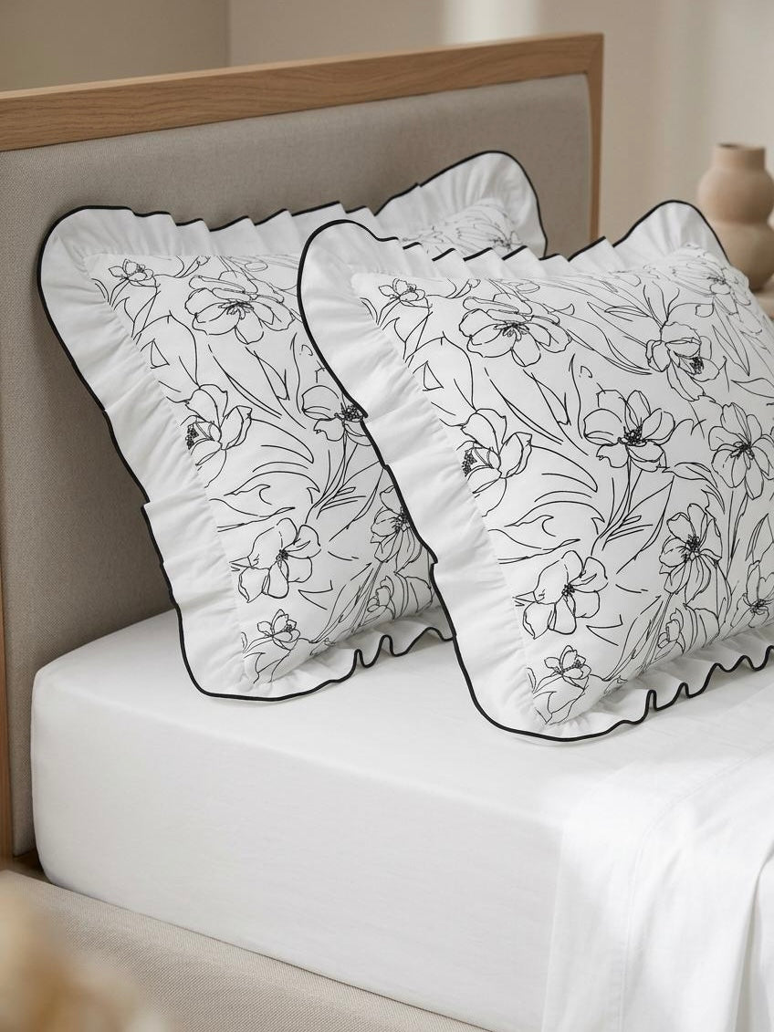 3N1 RUFFLES MONOCHROME BLOSSOM