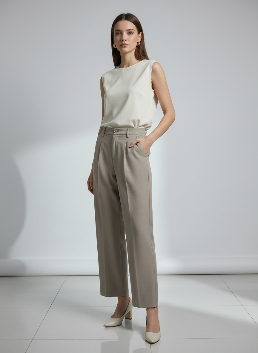 NOVA HIGH-WAIST TROUSER