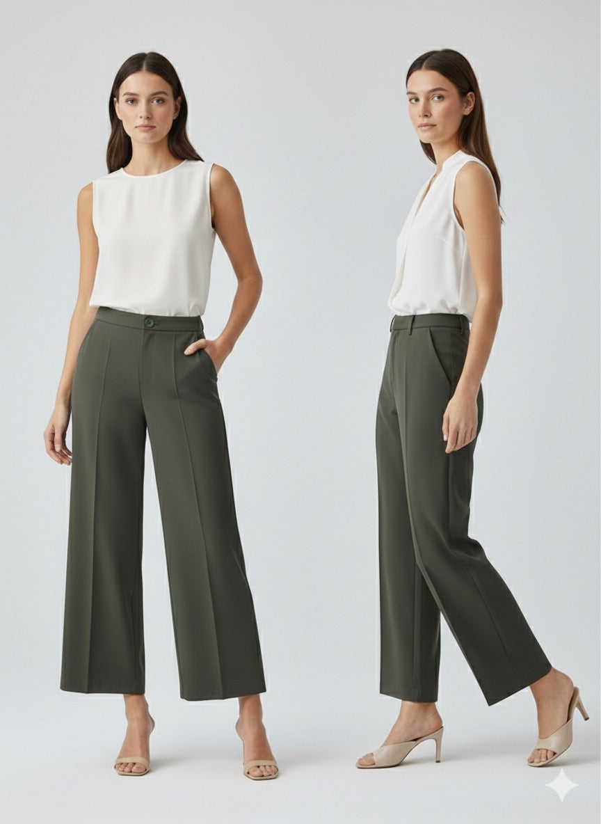 LUNA HIGH-WAIST TROUSER