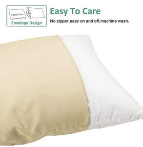 BEIGE PILLOW CASES