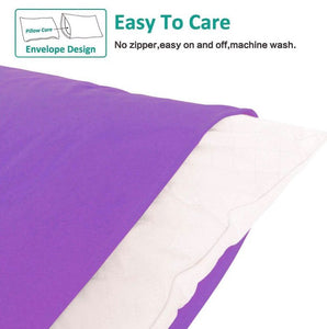 PURPLE PILLOW CASES