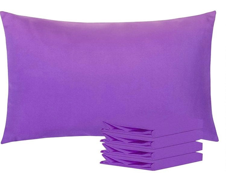PURPLE PILLOW CASES