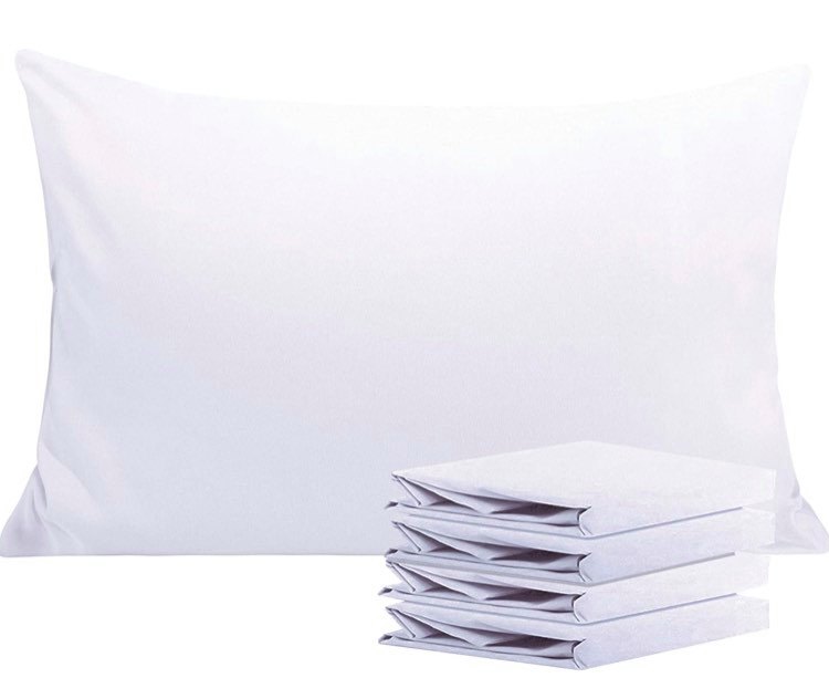 WHITE PILLOW CASES