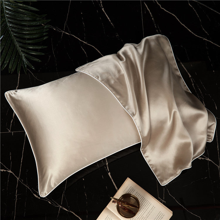 BEIGE MULBERRY SILK PILLOW CASES